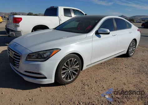 2015 Hyundai Genesis 3.8 из США, поврежденный, VIN KMHGN4JE7FU016985